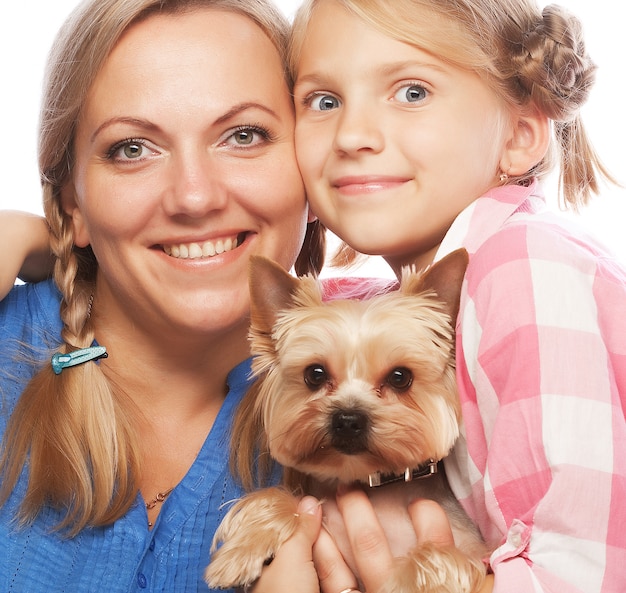 Glückliche Familie, Mutter, Tochter