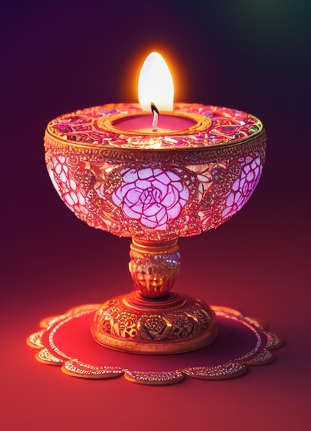 Glücklicher Diwali-Hintergrund