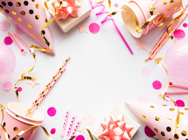 Glücklicher Geburtstag oder Party-Hintergrund