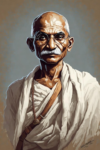 Glücklicher Ghandhi Jayanti