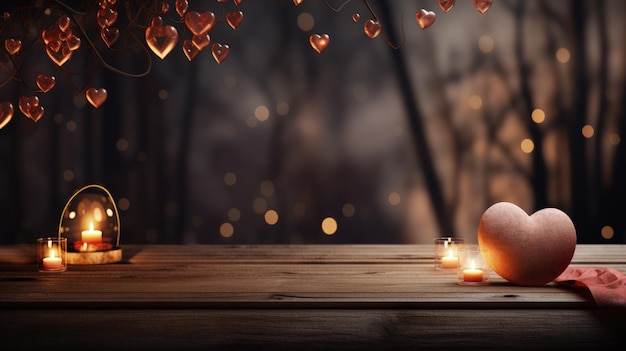 Glücklicher Valentinstag Feiern Sie die Liebe Valentinstag Romantik Herzen und süße Momente gefangen in einer launenhaften Reise der zärtlichen Verbindung