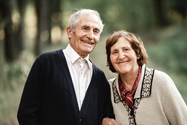 Glückliches älteres Ehepaar