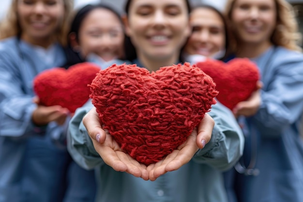 Glückwunschkarte zum Weltgesundheitstag professionelle Fotografie