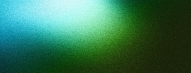 Glühender körniger Gradient Blau Grün Weiß Lärm Textur Hintergrund Hintergrund Banner Header Poster Kopierraum