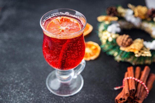 Glühwein Sekt Urlaub Weihnachten Cocktailparty Grog Wein Gewürze Neujahr Getränk Zimt