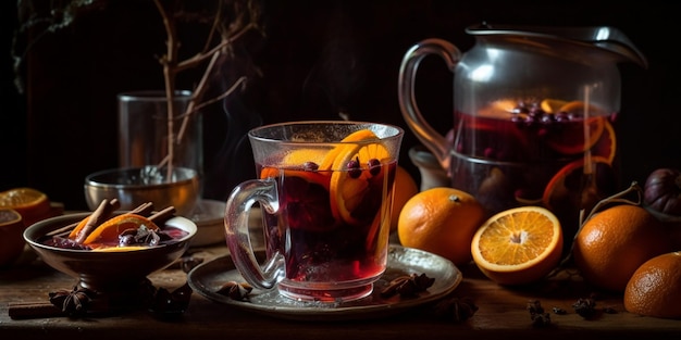 Glühwein-Stilleben