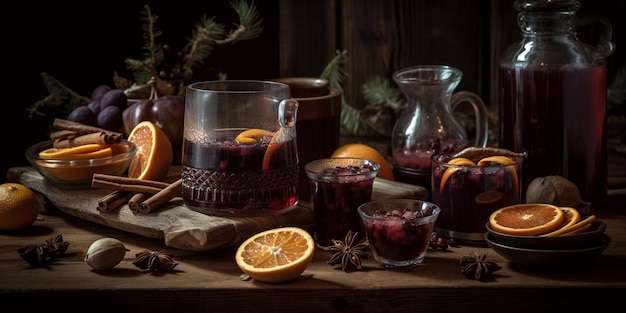 Gluhwein natureza morta