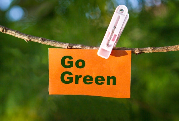 go green