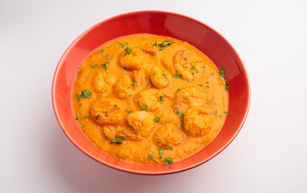 Goan garnelen oder shrimp curry oder zinga masala auch bekannt als kolambiãƒâ'ã'â kalwanãƒâ'ã'â oder tikhle