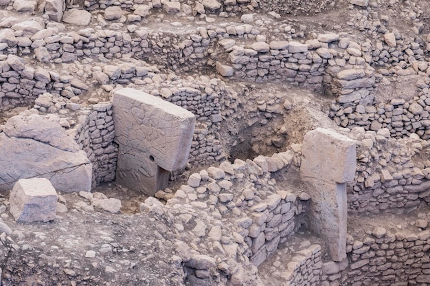 Foto gobeklitepe achaelogical excavation site o primeiro templo da humanidade