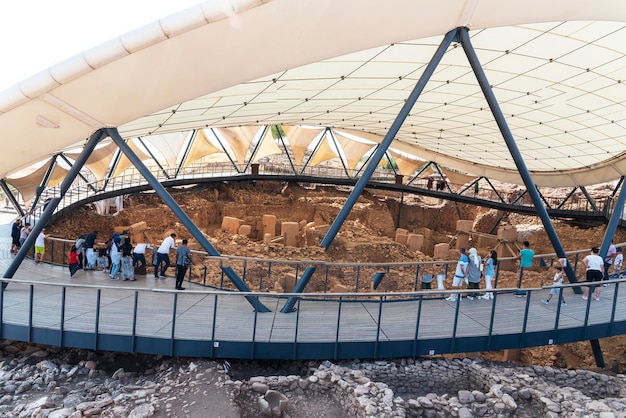 Gobeklitepe Achäologische Ausgrabungsstätte der erste Tempel der Menschheit