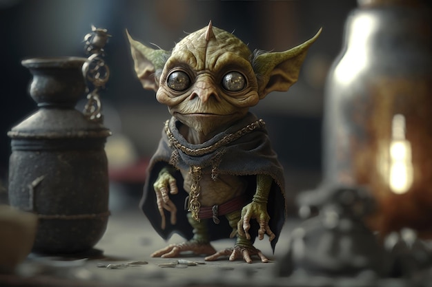 Goblin mágico AI gerado