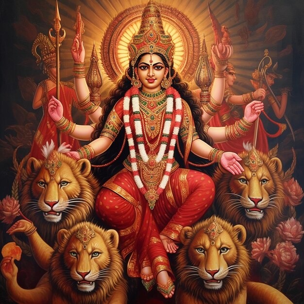 Göttin Maa Durga