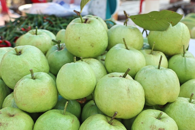 Goiaba em comida de rua