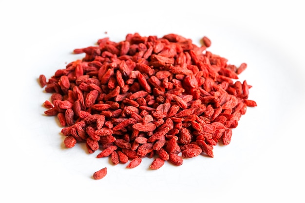 Goji Beeren isoliert