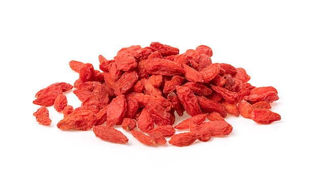 Foto goji beeren isoliert