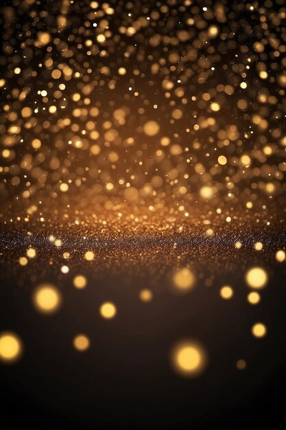 Gold abstrakter Bokeh-Hintergrund