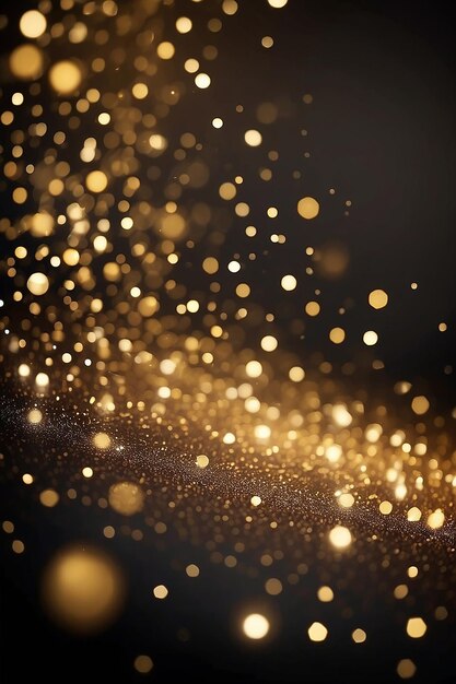 Gold abstrakter Bokeh-Hintergrund