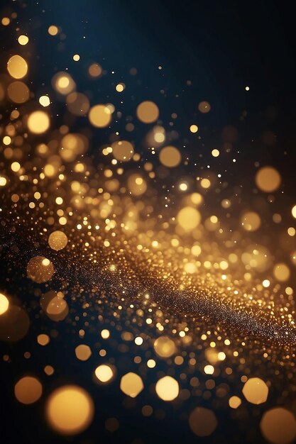 Gold abstrakter Bokeh-Hintergrund