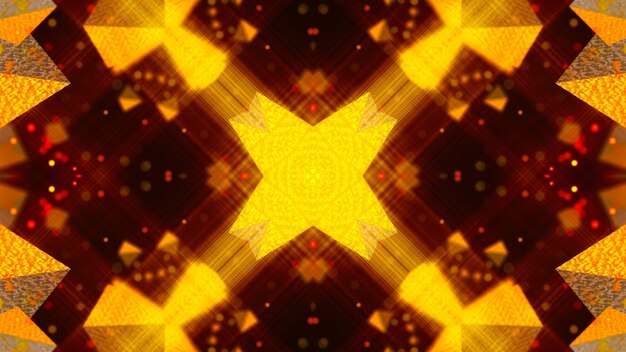 Gold abstrakter Hintergrund Texturen Kaleidoskop