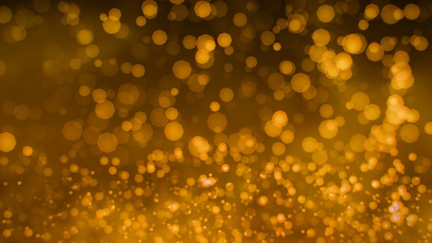 Gold Glitter Glamour Hintergrund Bokeh