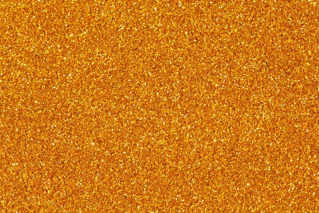 Gold-Glitter-Hintergrund auf Makro Foto mit hoher Auflösung