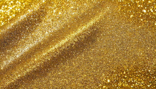 Gold glitter Textur Hintergrund funkelnd glänzendes Verpackungspapier für Weihnachtsferien saisonale Wallpa