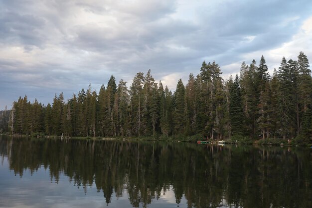 Foto gold lake em eureka plumas forest lake basin califórnia