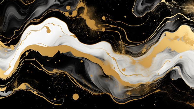 Gold-Muster natürlicher Schwarzmarmor Gold-Russland-Textur-Hintergrund für das Produktdesign
