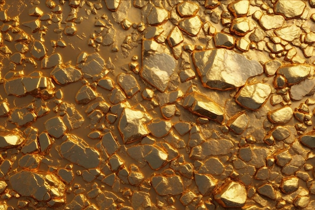 Gold Rock Textur Hintergrund Gold Textur Hintergrund Gold Stein Textur Hintergrund Gold Textur Gold Rock AI Generativ