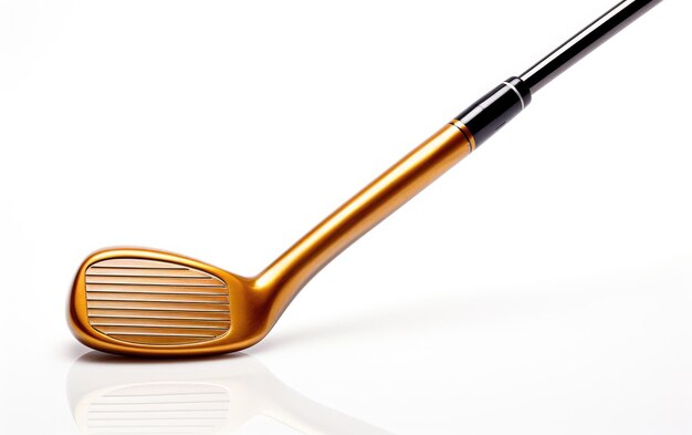 Gold- und Schwarz-Golfschläger Stick Sport spielen