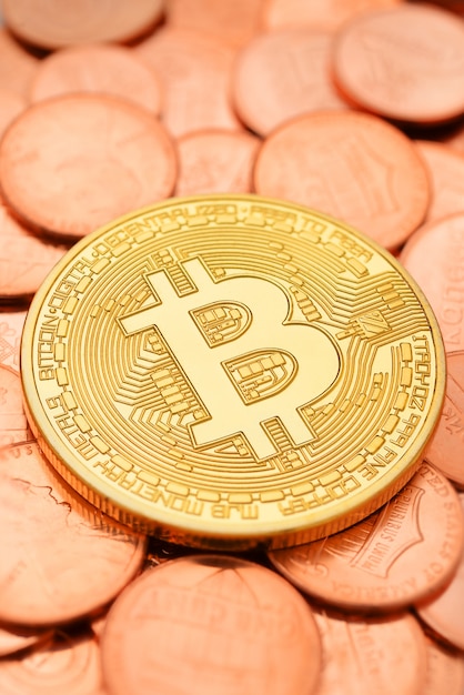 Golden Bitcoin und Cent