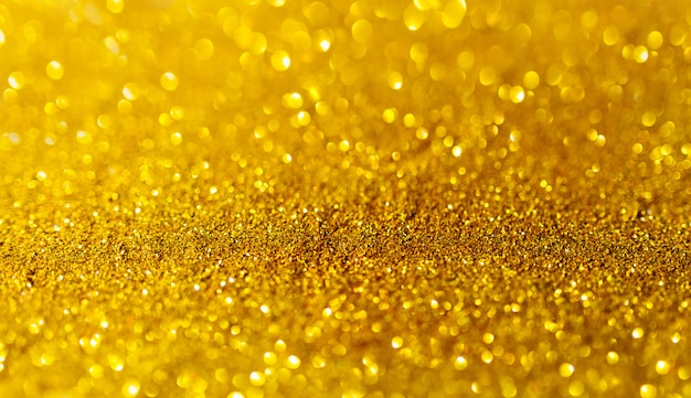 Golden glitzernde Oberfläche