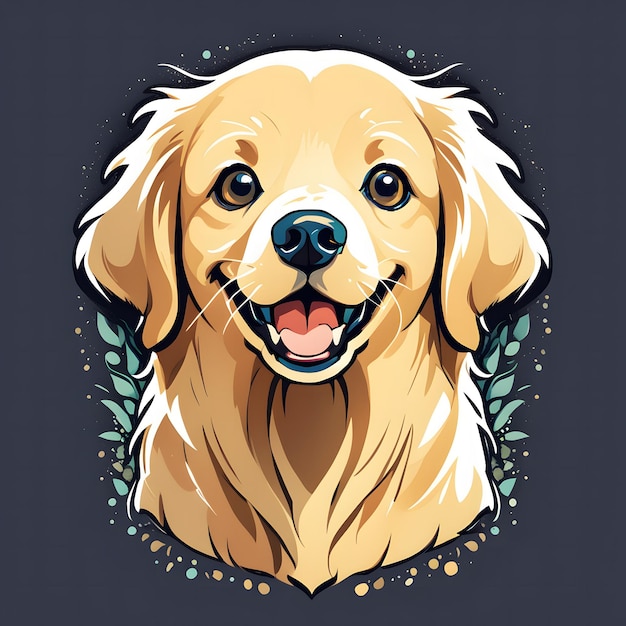 Foto golden retriever clipart