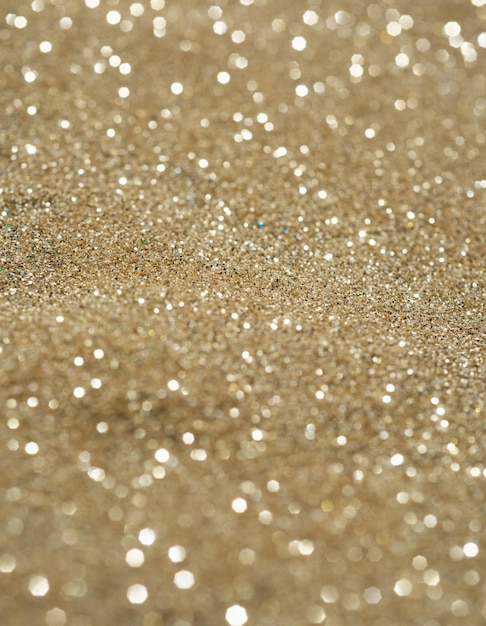 Golden Sparkle Background Giltter Espaço de cópia para cartão de celebração