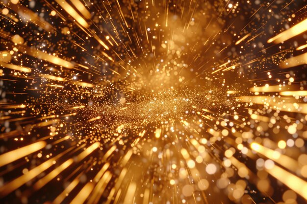 golden sparkle burst energy sparke glitter hintergrunddesign