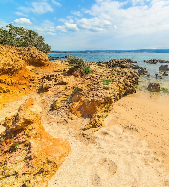 Goldene Bucht in Sardinien Italien