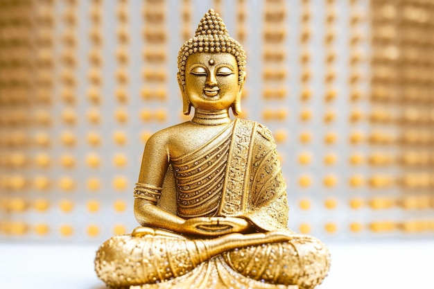 Goldene Buddha-Statue im Tempel