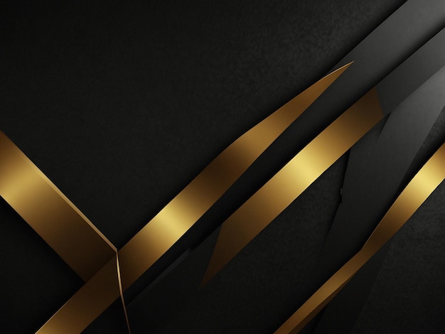 goldene Linien auf schwarzem Hintergrund