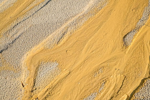 Foto goldene sanddünen am strand