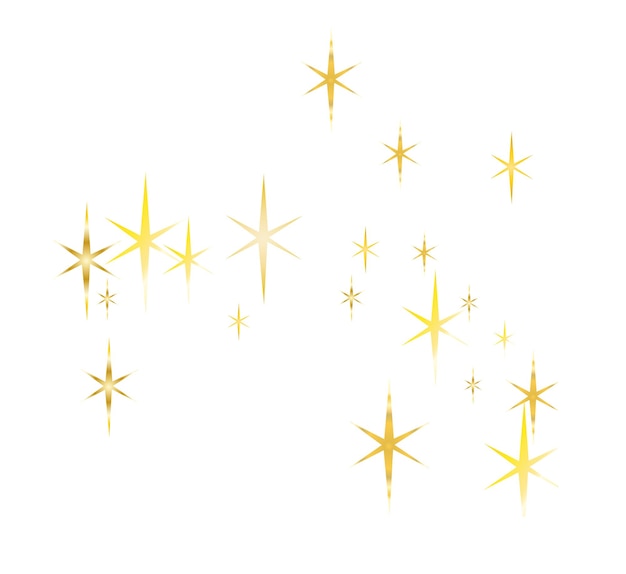 goldene Sterne