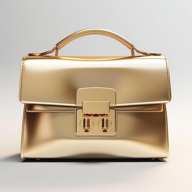 goldene Tasche