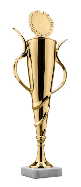 Foto goldene trophäe