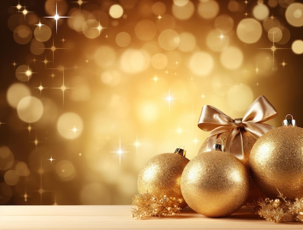 Goldene Weihnachten Hintergrund