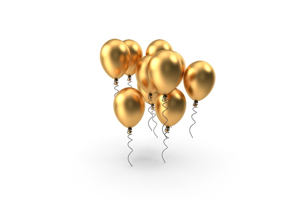 goldener Ballon