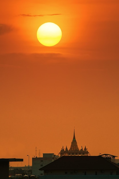 Goldener Berg in Bangkok