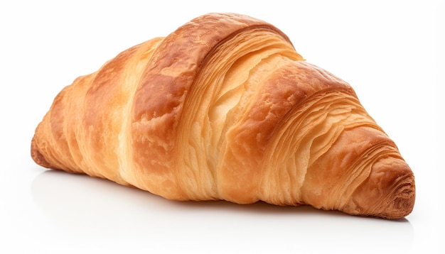 Goldener Croissant-Genuss