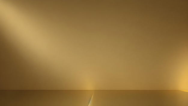 Goldener Szenenhintergrund mit Sonnenlicht-Beleuchtungszentrum