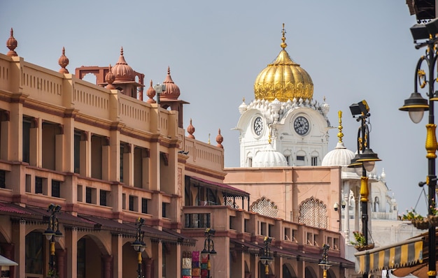 Goldener Tempel Harmandir Sahib in Amritsar Punjab Indien