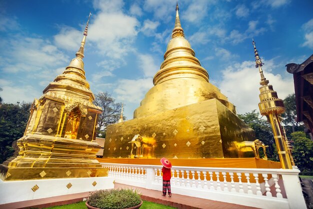 Goldener Tempel in Thailand